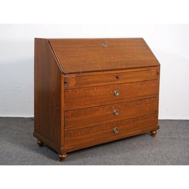 Children's Slanted Flap Secretaire Desk For Sale - Image 4 of 16