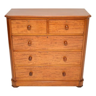 Large Antique Victorian Chest of Drawers, 1860s For Sale