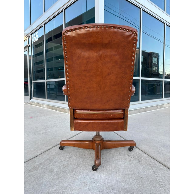Gunlocke Gunlocke Model “Washington” John F. Kennedy Oval Office Chair For Sale - Image 4 of 12