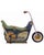 American American Midcentury Carousel Motorcycle Carnival Amusement Ride Painted Wood Metal Harley Davidson For Sale - Image 3 of 7