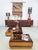 Mix your original vintage treasures with this awesome new designer mirror block table from HK Living. I have official...