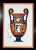 Wood Albert Genick Large Framed Chromolithograph of an Ancient Greek Red-Figure Vase, “Amphora”, 1883 For Sale - Image 7 of 7