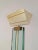 Mid-Century Modern Glass, Brass and Lacquered Metal Floor Lamp, Circa 1970 For Sale - Image 3 of 11