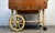 Ethan Allen Vintage Ethan Allen Stenciled Drop Leaf Tea Cart For Sale - Image 4 of 18