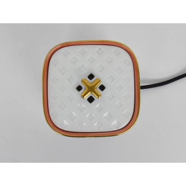 Mid-Century Modern Porcelain Lamp Burner from Rosenthal, 1950s For Sale - Image 3 of 6