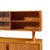 Wood Bernhard Pedersen Mid Century Danish Teak Tambour Door Credenza and Hutch For Sale - Image 7 of 13