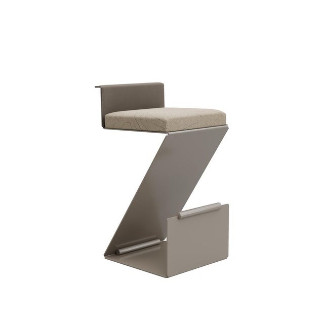 Lombard Bar Chair by Porus Studio For Sale - Image 13 of 13