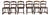 Vintage Colonial Revival Early American Style Walnut Dining Chairs - Set of 6 For Sale