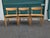 Mid-Century Modern 1950s Borge Mogensen by Karl Andersson Öresund Swedish Oak Rush Dining Chairs Set of 3 For Sale - Image 3 of 18