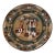Vintage Buffalo Pottery Deldare Ware Ye Olden Times 9.5" Plate For Sale