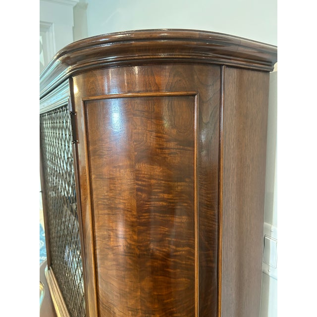 Brown China Cabinet For Sale - Image 8 of 10