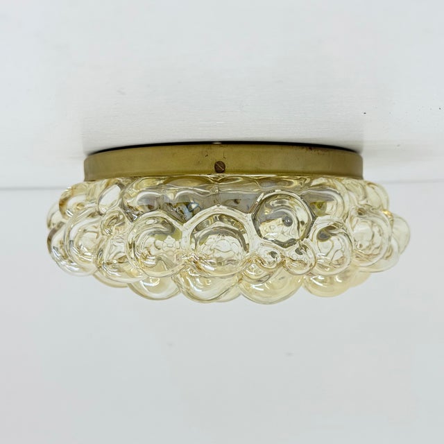 Bubble Glass Ceiling Lamp by Helena Tynell, Germany, 1970s For Sale - Image 10 of 17