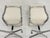 Pair Eames Aluminum Group Swivel Chairs for Herman Miller, Vitra Italy For Sale - Image 9 of 18