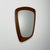 Organically Shaped Teak Mirror, Germany, 1960s For Sale - Image 6 of 7