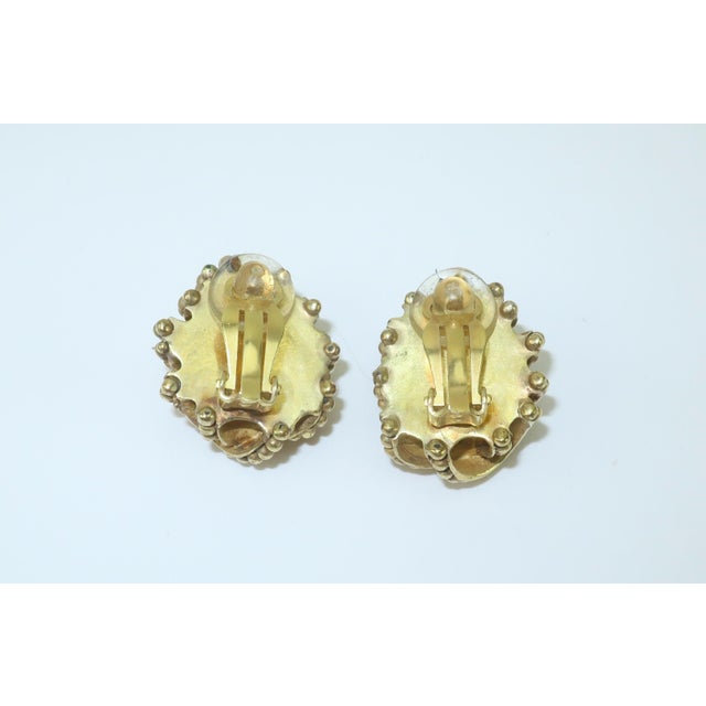 Vaubel Gold Plated Twisted Bead Earrings, 2012 For Sale In Atlanta - Image 6 of 11