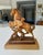 Traditional Vintage Carved Wood Horse & Jockey Sculpture by Anri in Italy For Sale - Image 3 of 15