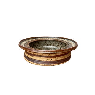 Mid-Century Danish Studio Pottery Bowl by Erik Askholm, 1960s For Sale