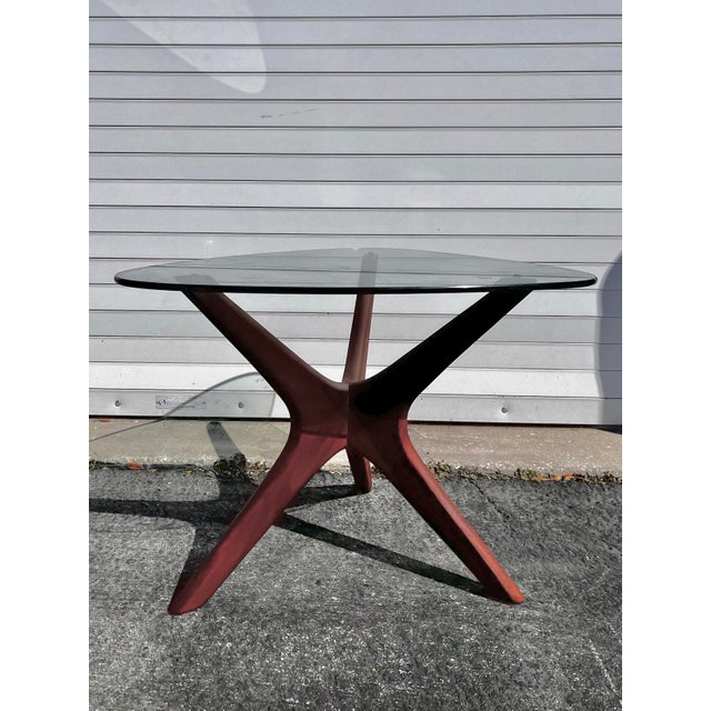 Mid 20th Century Adrian Pearsall Pair of ‘Jacks’ Side Tables | Mid Century Modern For Sale - Image 5 of 12