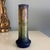 Beautiful early 1900's example of French cameo glass. A Venetian water scene is depicted in shades of orange, yellow,...