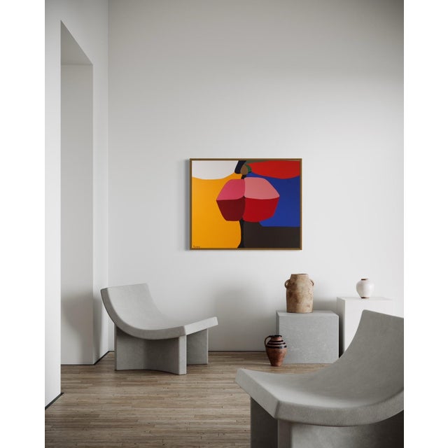 Bodasca, Kiss, Acrylic on Canvas For Sale - Image 11 of 15