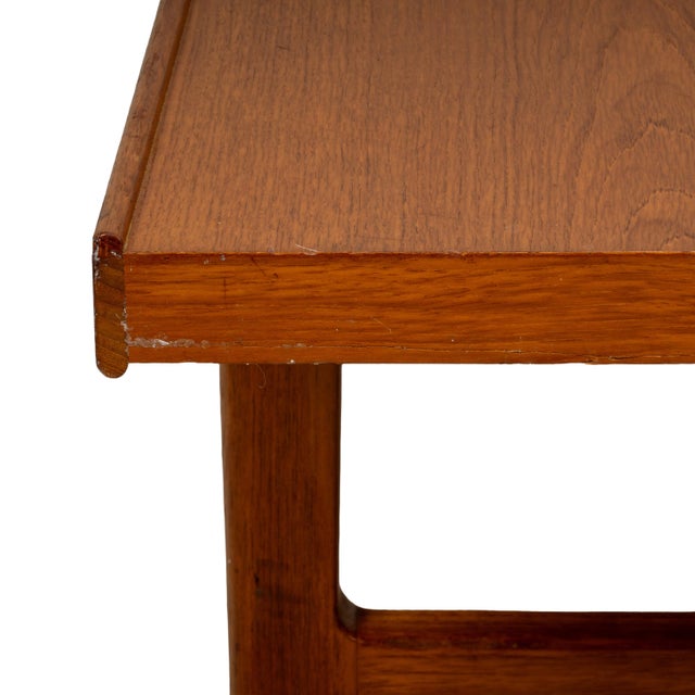 Vintage Torbjørn Afdal Krobo Extra Long Teak Bench by Bruksbo Norway, Scandinavian Modern For Sale - Image 16 of 18