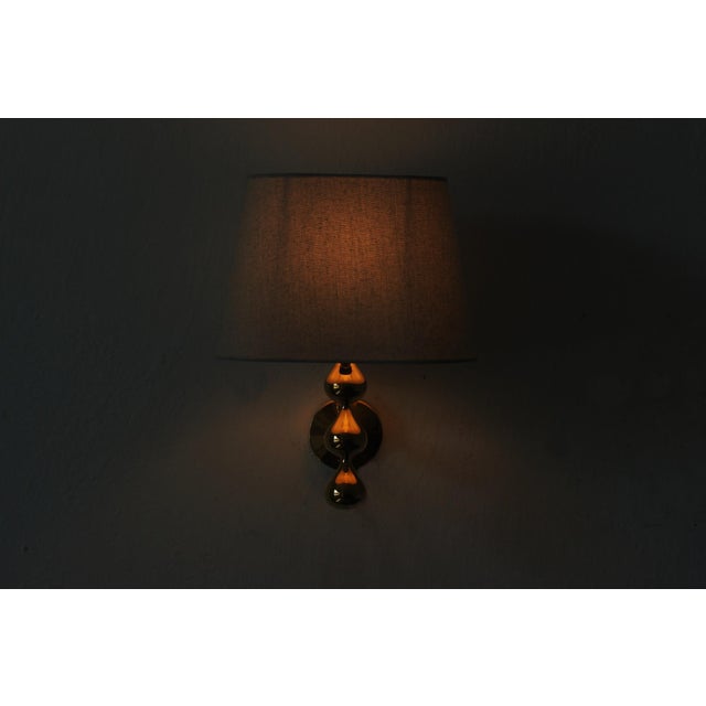 Teardrop Wall Lamp by Hugo Asmussen, 1970s For Sale - Image 4 of 5