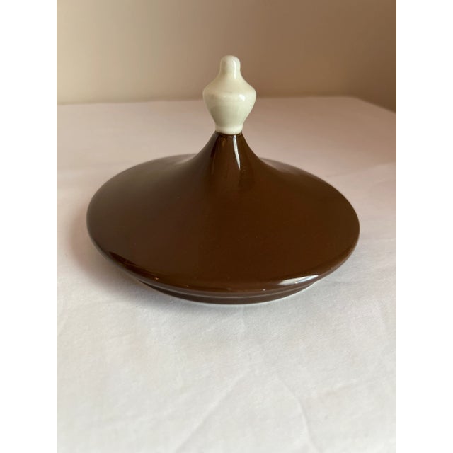 Neoclassical Vintage Neoclassical Style Porcelain Urn With With Lid and Handles by Global Views For Sale - Image 3 of 10