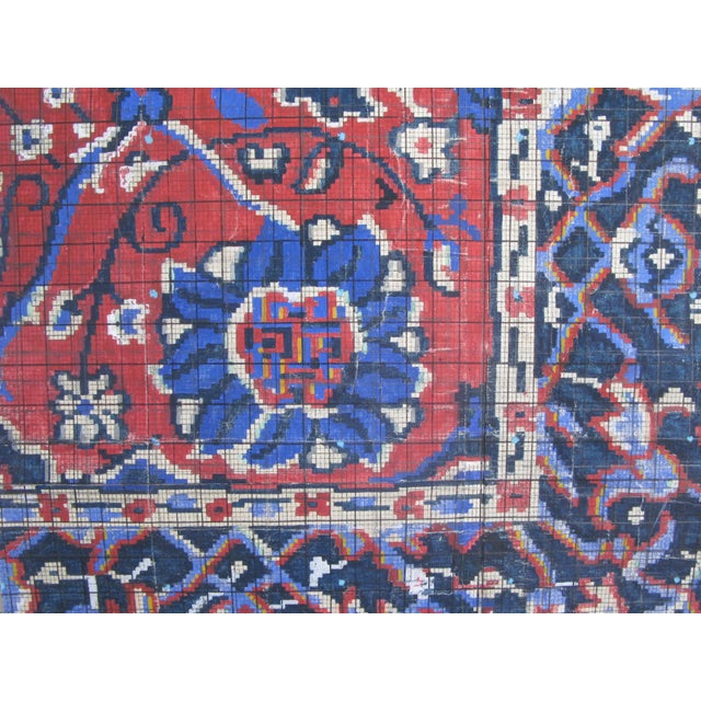 Antique French Textile Design For Sale - Image 4 of 9