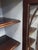 Brown Vintage English Mahogany Bookcase With Lattice Mullions and Adjustable Shelves For Sale - Image 8 of 12