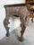 Vintage Italian Baroque Style Hand-Carved Wood Console Table With Paw Feet For Sale - Image 12 of 18