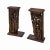 The Pair of Vintage Chinese Man and Kid Wood Carving Desktop Display Plaques is a delightful and culturally rich set of...