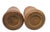 Dansk Designs Dansk Jens Quistgaard Teakwood Brass Glass Hurricane Candleholders a-Pair For Sale - Image 4 of 6