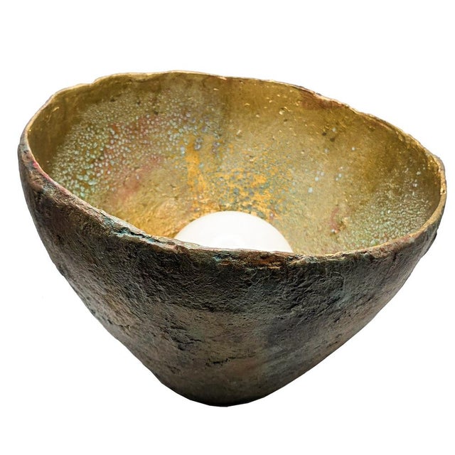 Paper Tulip Table Lamp by Inconcreto For Sale - Image 7 of 7