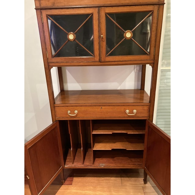 Directoire-Style Fruitwood Display Cabinet, Early 19th Century For Sale - Image 3 of 6