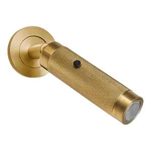 Brushed Brass Led Knurl Reading Light