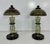 Murano Glass Table Lamps in Smoked Grey and Black Glass and Brass, 2000s, Set of 2 For Sale - Image 10 of 16