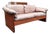 Danish Teak and Leather Sofa by Mikael Laursen, 1970s For Sale