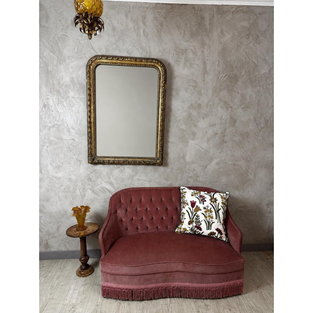 Antique Mirror in Wood, 1800s For Sale - Image 3 of 11