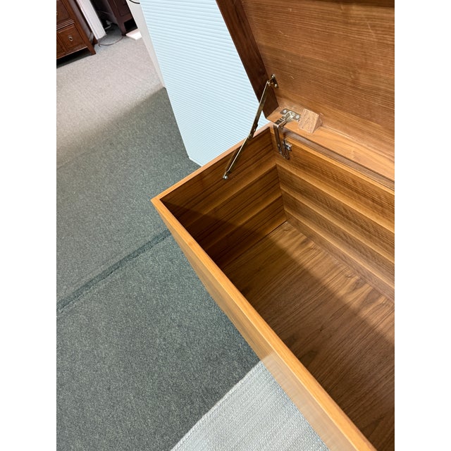 Custom Design Solid Wood Storage Bench For Sale - Image 12 of 12