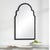2020s Black Arch Topped Vanity Mirror For Sale - Image 5 of 6
