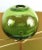 Vintage Stray Dog Design Contemporary Style Handblown Art Glass Lamp With Blue Tole/Metal Drum Shade For Sale In Savannah - Image 6 of 12