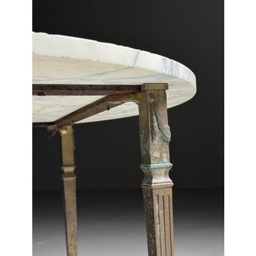 Vintage Marble Coffee Table For Sale - Image 11 of 18