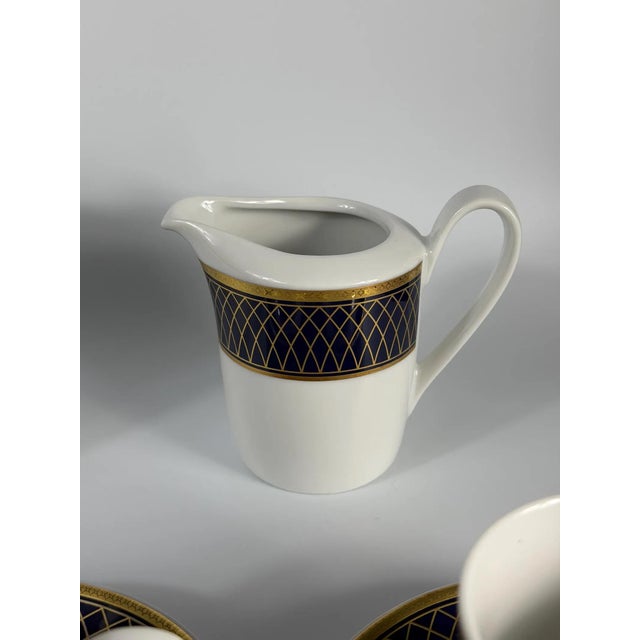 Ceramic Porcelain Tea Service by Schirnding Bavaria for Seven, Germany, 1980s, Set of 17 For Sale - Image 7 of 18