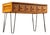 Mid-Century Danish Six-Drawer Card Catalog on Hairpin Legs For Sale