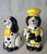 2001 Candace Reiter "Dogzilla" Chef Dogs Ceramic Salt & Pepper Shakers - Set of 2 For Sale - Image 10 of 13