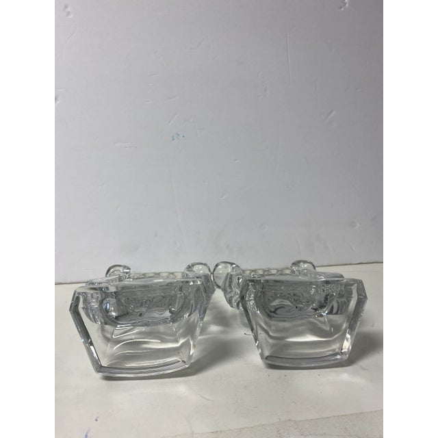 1970s 1970s Glass Lyre Bookends - a Pair For Sale - Image 5 of 6