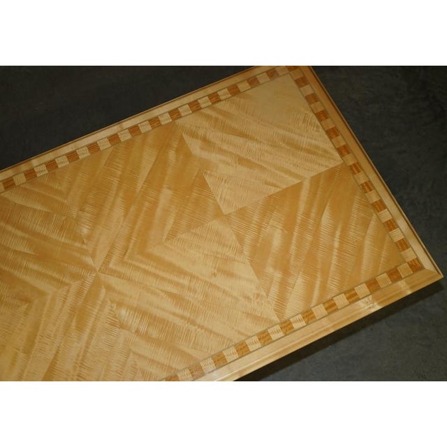 Sycamore Dining Table David Linley for Gary Barlow For Sale - Image 12 of 18