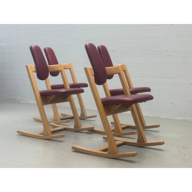 1980s Vintage Pendulum Balans Chair by Peter Opsvik for Stokke, Norway, 1983 For Sale - Image 5 of 15