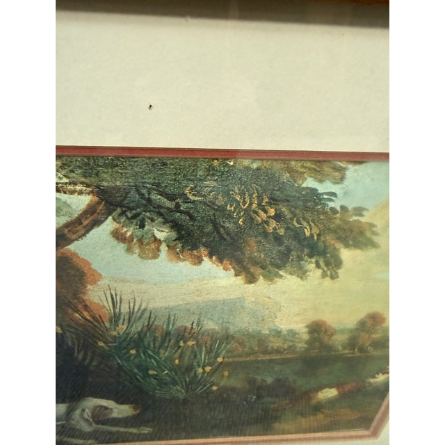 Jp Oudry "Pointer and Partridge in a Landscape" Reproduction Print For Sale - Image 11 of 12