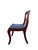 1920s 1920s Duncan Phyfe Style Mahogany Side Chair – Carved Back, Original Needlepoint For Sale - Image 5 of 7
